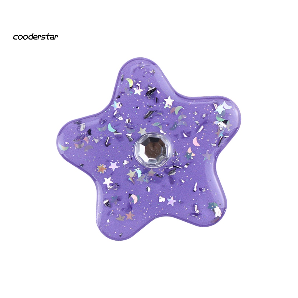 Giá Đỡ Điện Thoại Hình Ngôi Sao Năm Cánh Màu Gradient Đính Đá Lấp Lánh