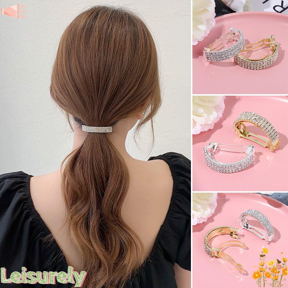 Kẹp Tóc Đính Đá Lấp Lánh Thời Trang