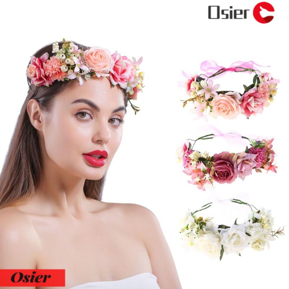 Vòng Hoa Đội Đầu Làm Tay 1 Cái Cho Cô Dâu