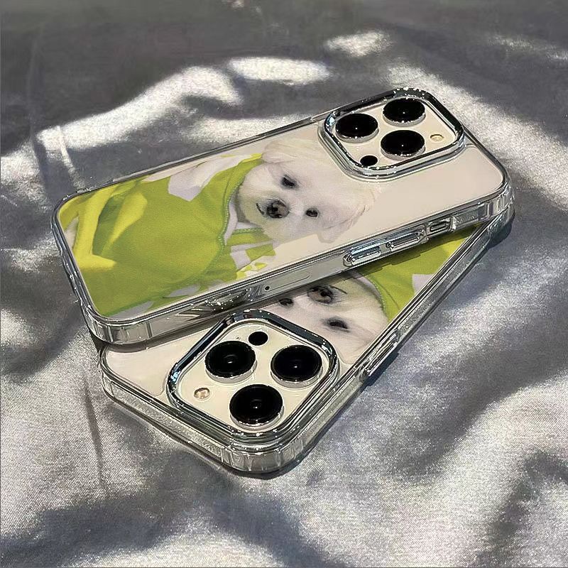 ✅Ốp Điện Thoại Mềm Chống Sốc Màu Xanh Lá / Chăn Đơn Giản Cho Iphone 1114pro 78Plusmax 1213