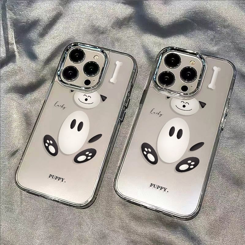 ✅Ốp Điện Thoại Mềm Chống Sốc In Hình Cún Dễ Thương Cho Iphone 711max8 xs 14Pro 12 13 / YEBB
