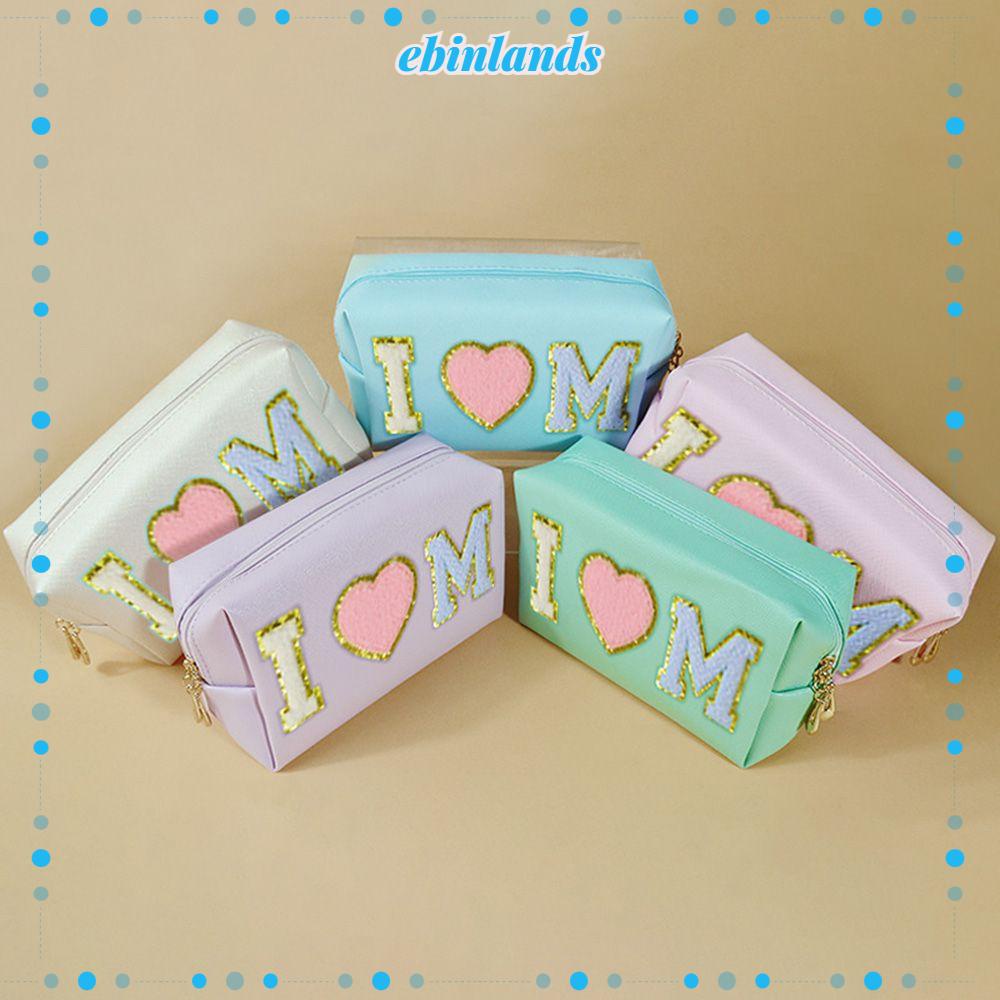 Túi Đựng Mỹ Phẩm Thêu Họa Tiết Xinh Xắn Kích Cỡ Lớn Tiện Dụng Mang Theo Du Lịch