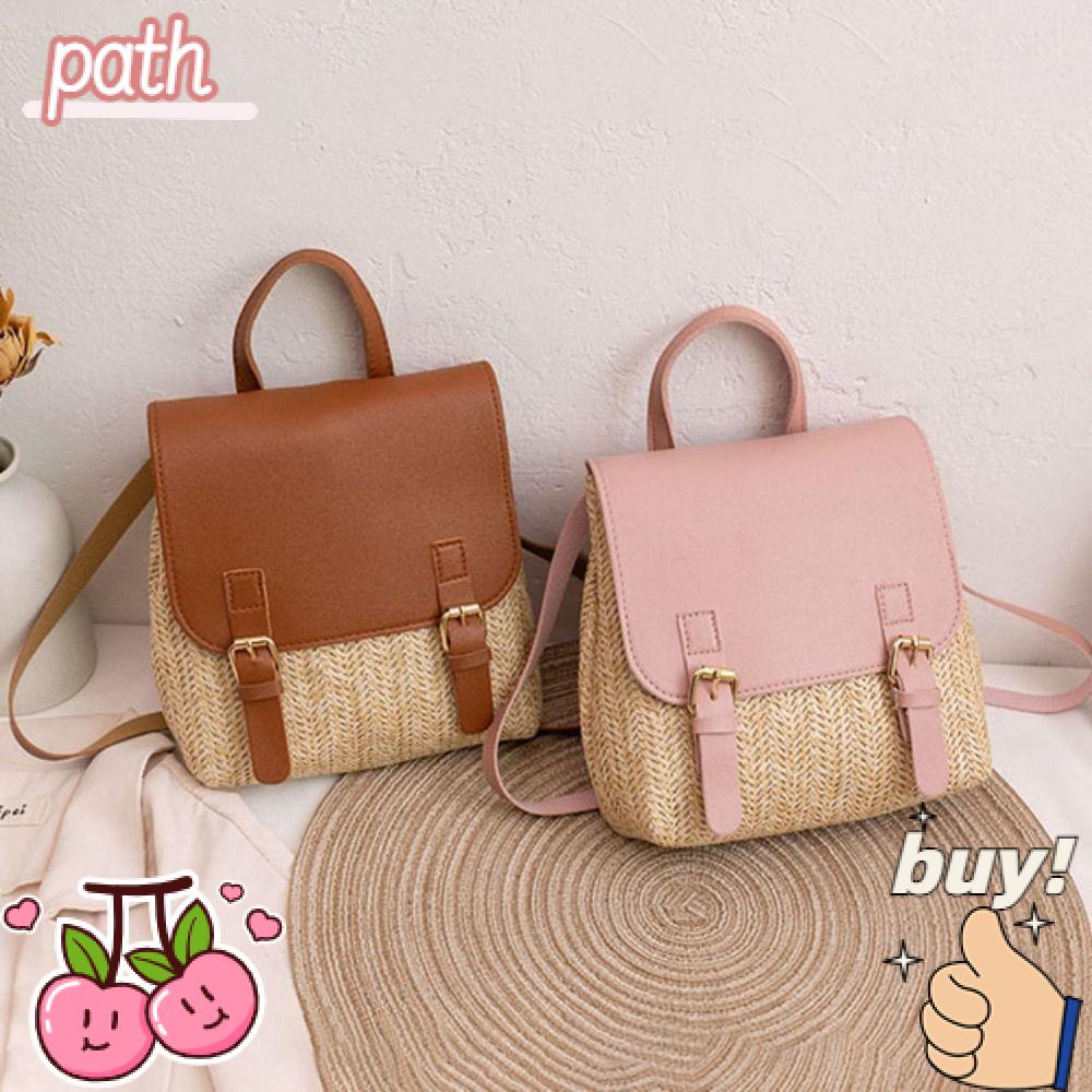 Ba Lô Đan Rơm Đa Năng Thời Trang Cho Nữ