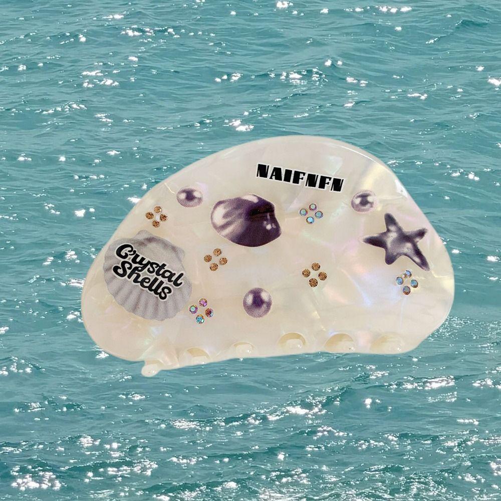 Kẹp Tóc Đuôi Ngựa Hình Sao Biển / Cá Mập Thời Trang Hàn Quốc Ngọt Ngào Cá Tính Dành Cho Bạn Nữ 26Eddie