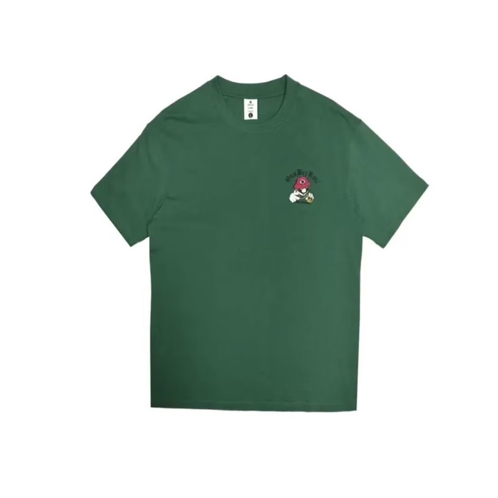 Áo Thun 100% Cotton Tay Ngắn Cổ Tròn In Họa Tiết Hoạt Hình Thời Trang Mùa Hè Cho Nam