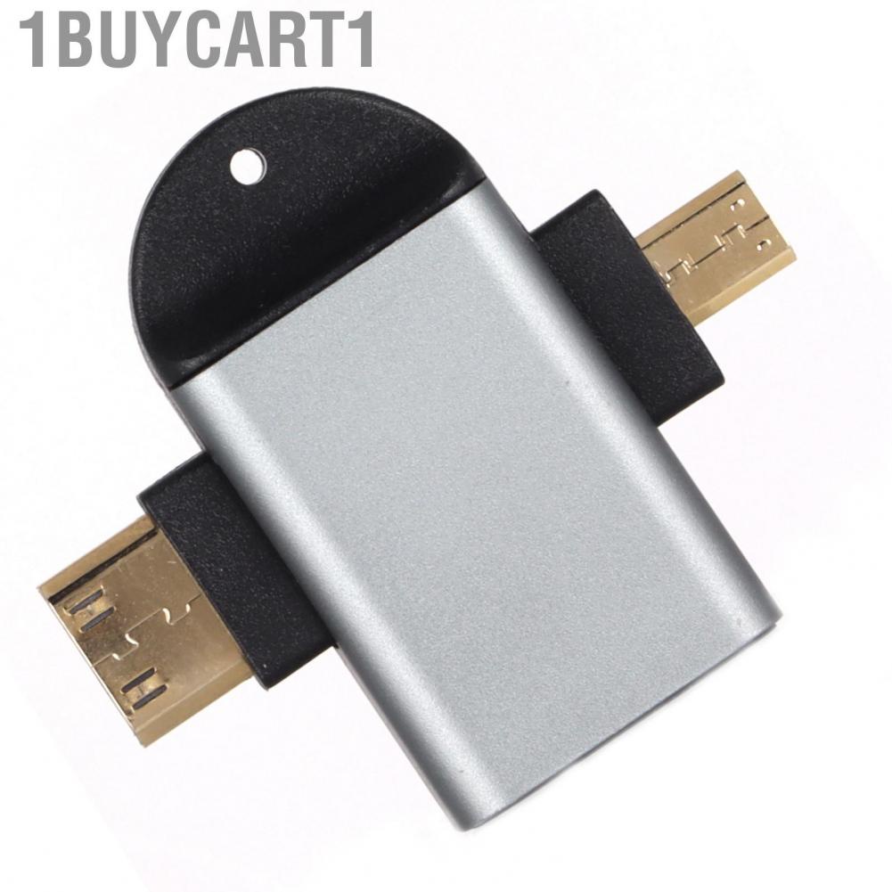1buycart1 HDMI Converter 2 in1 Aluminum Alloy Video Adapter Converter for /Camcorder