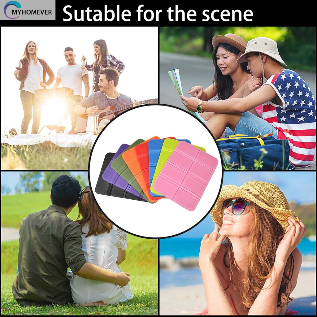 Đệm Ngồi Cắm Trại Bằng XPE Chống Nước Có Thể Gấp Gọn