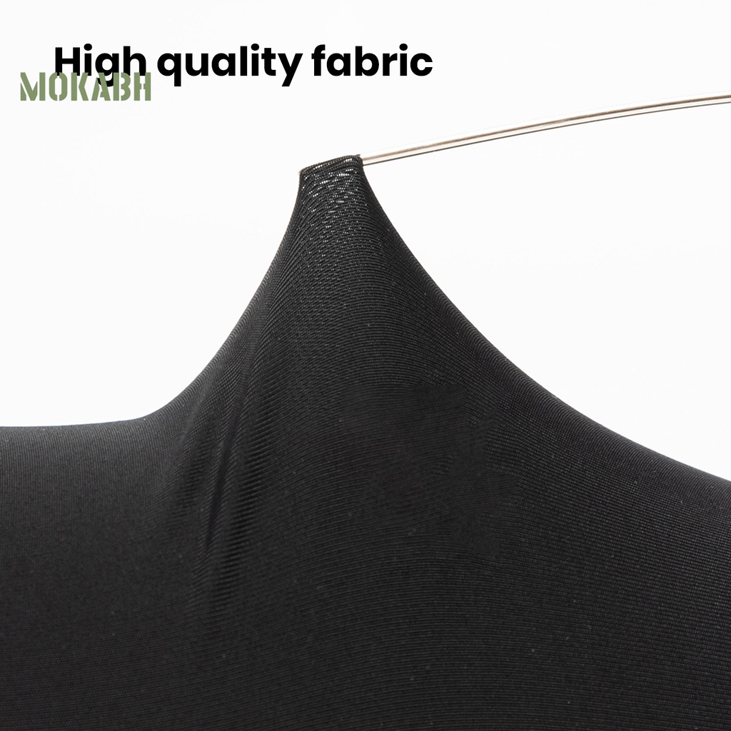 1 Cặp Găng Tay Chống Trượt Bằng Vải Lụa Lạnh Mỏng Độ Co Giãn Cao Màu Sắc Đơn Giản