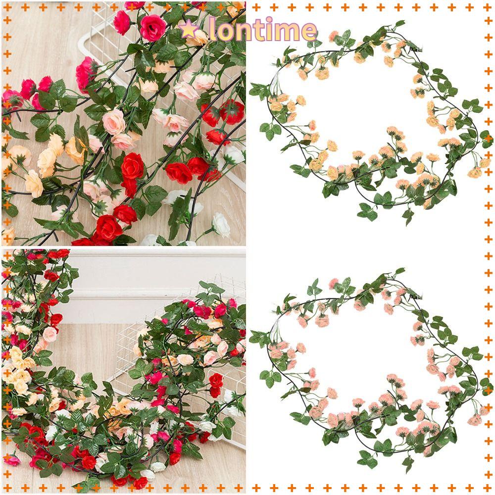 Vòng Hoa Nhân Tạo Màu Xanh Lá Dùng Trang Trí Nhà Cửa / Tiệc Tùng DIY