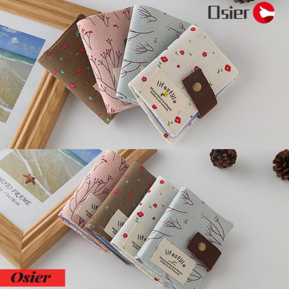 Ví Đựng Tiền Bằng Vải Canvas Mỏng 20 Ngăn OSIER1