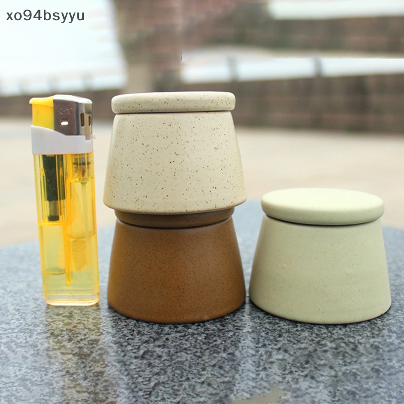 Cốc Sứ Xo94Bsyu Đựng Dung Dịch Tẩy Sơn Móng Có Nắp Đậy Tiện Dụng