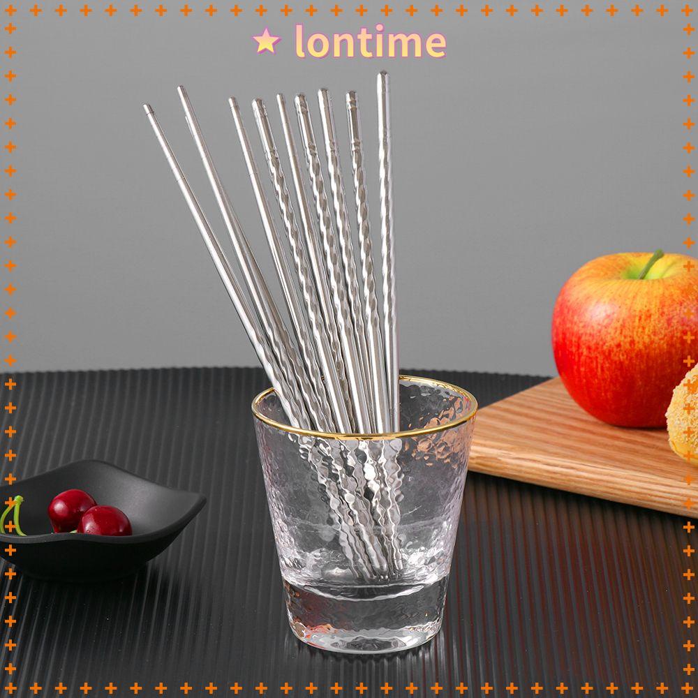 Bộ 3 Đôi Đũa Chống Trượt Bằng Thép Không Gỉ