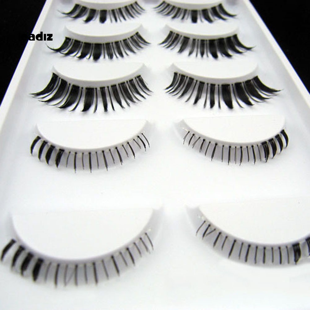 Set 5 Cặp Lông Mi Giả Mềm Mại Nối Dài Và Dày
