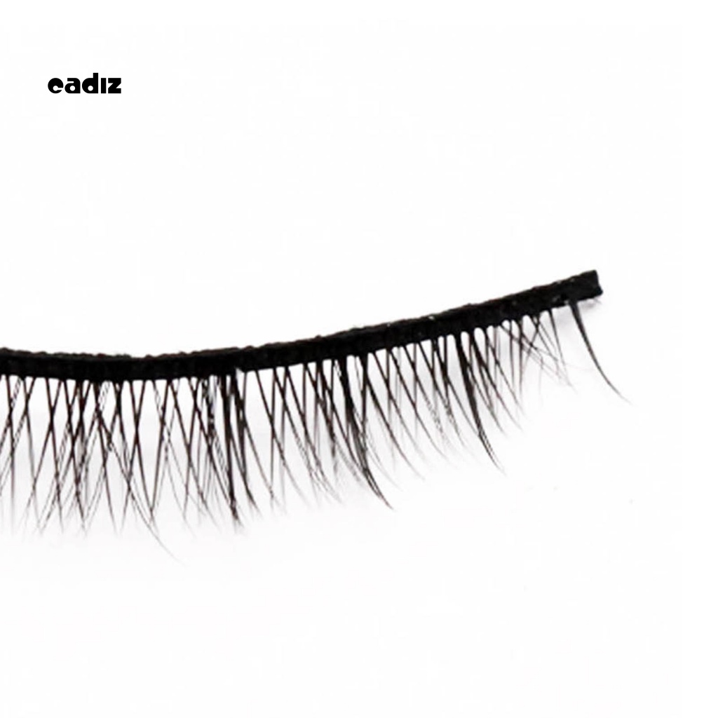 Hộp 5 Cặp Lông Mi Giả Bằng Sợi Tự Nhiên Thoải Mái