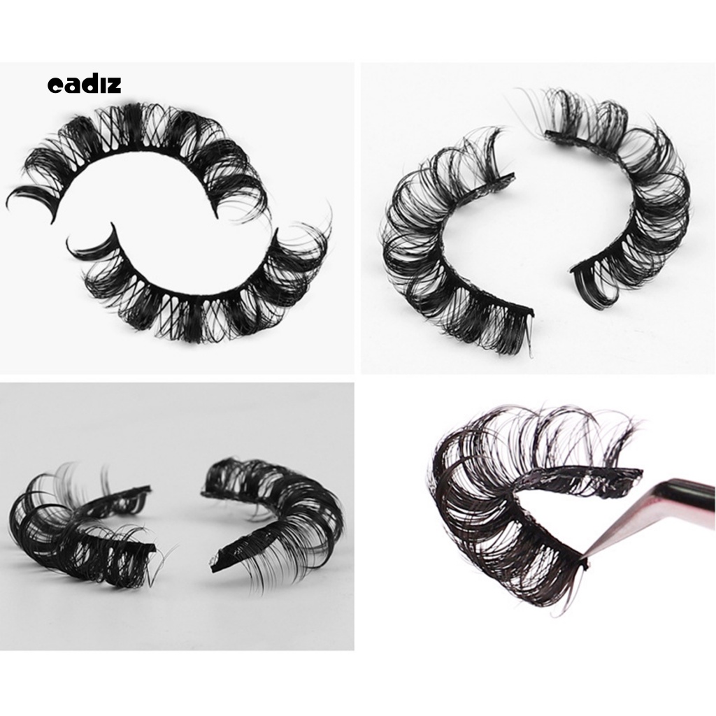 Hộp 20 Lông Mi Giả Dày Cong Trang Điểm Làm Đẹp Cho Nữ