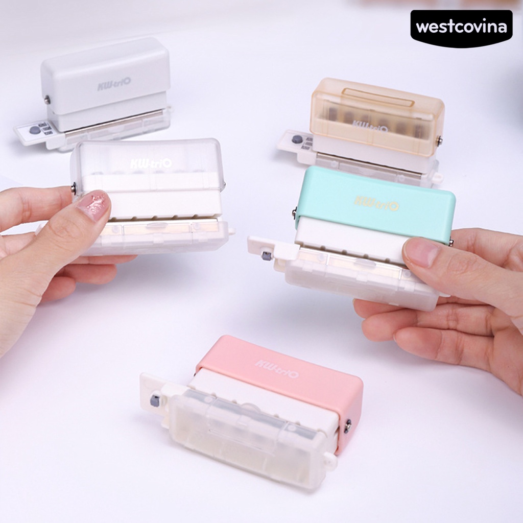 [WSTN] [WSTN]✎Máy Đục Lỗ 6 Lỗ Giúp Tiết Kiệm Sức Tiện Dụng