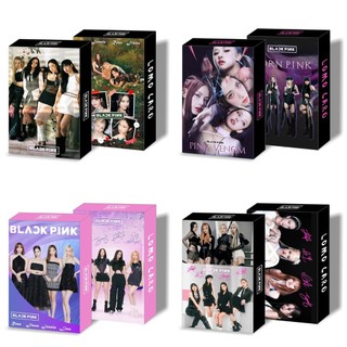 Blackpink Album Shut Down & Born Pink Photocard Lisa Rose Jennie Jisoo Double-sided Lomo Card