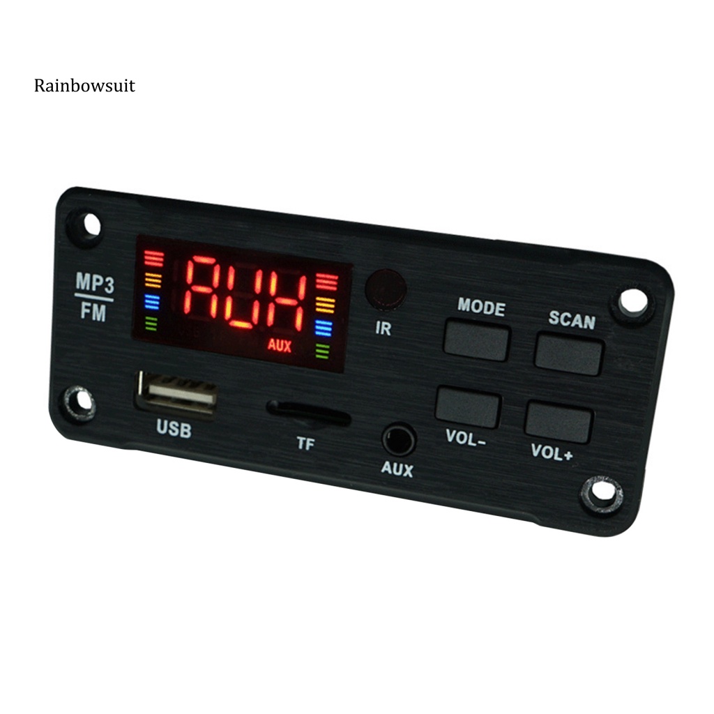 Máy Nghe Nhạc MP3 Bluetooth 5.0 Màn Hình Màu Lớn Chống Mất Đa Năng Cho Xe Hơi