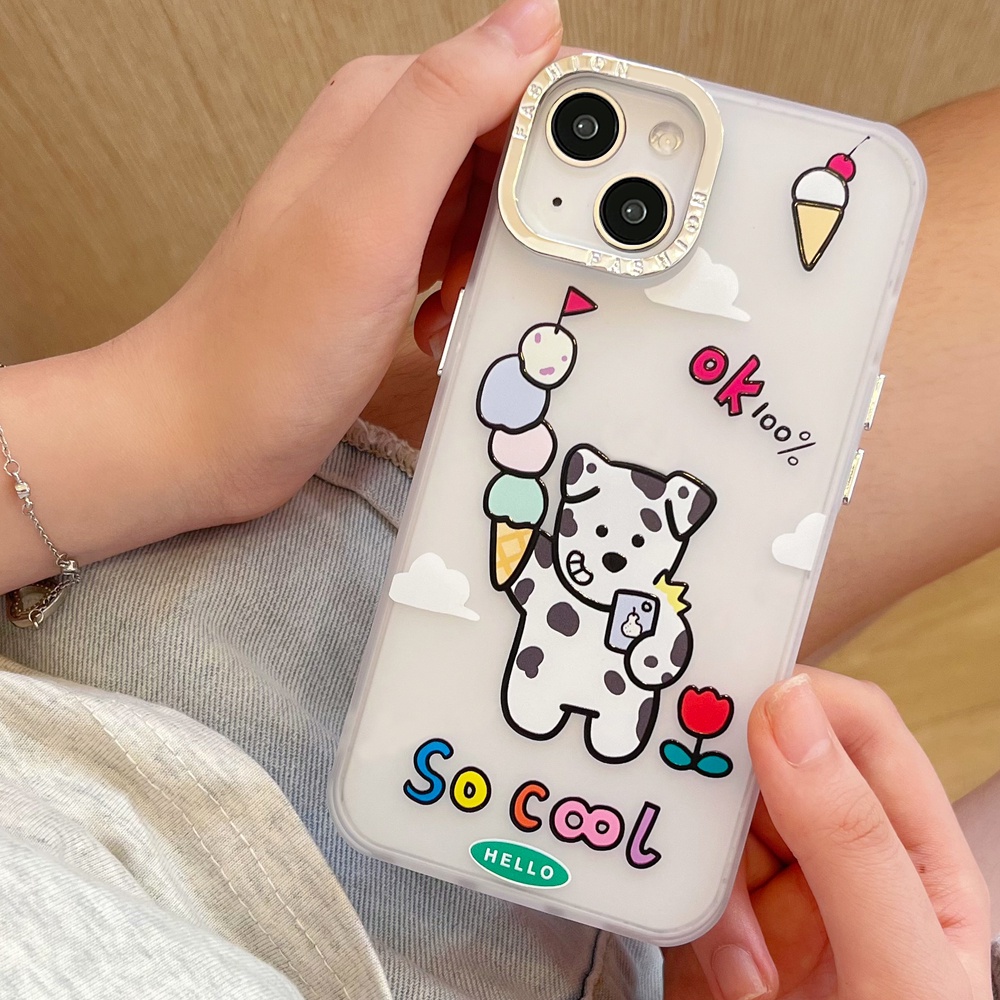 Ốp Điện Thoại TPU Mềm Chống Sốc Họa Tiết Hoạt Hình Cho IPhone 11 14 13 12 Pro Max XS XR 7 8 Plus