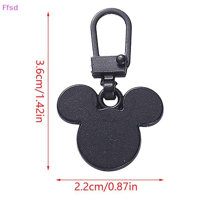 {Ffsd} Set 5 Túi Đi Học Đa Năng Có Dây Kéo Và Lỗ Nhỏ Có Thể Tháo Rời Họa Tiết Hoạt Hình Có Thể Tháo Rời