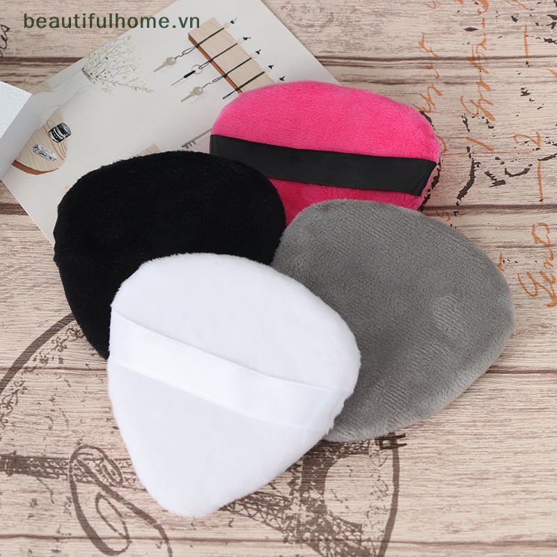 Bông Mút Trang Điểm Hình Giọt Nước Mini Bằng Cotton Sa Thạch