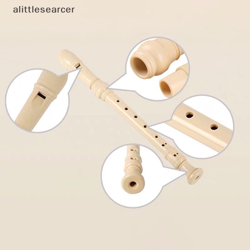 Sáo Soprano 8 Lỗ Bằng ABS Cấp Thực Phẩm Không Độc Hại Màu Đen Dễ Điều Chỉnh