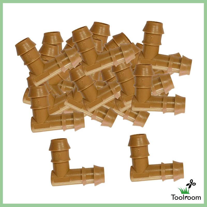 Set 100 Đầu Nối Ống Nước Tưới Cây Nhỏ Giọt Tiện Dụng Cho Sân Vườn