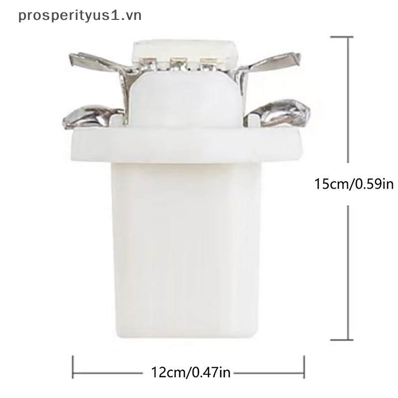 Set 10 Đèn LED T5 B8.5d Gắn Bảng Điều Khiển Xe Hơi Chuyên Nghiệp