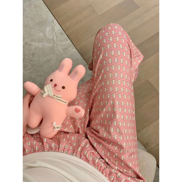 Quần Ngủ In Họa Tiết Hoạt Hình Đáng Yêu Dành Cho Nữ-AC0414