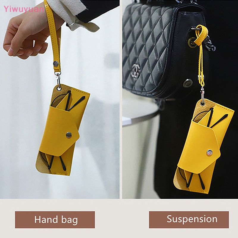 Túi Da PU Đựng Mắt Kính Mới