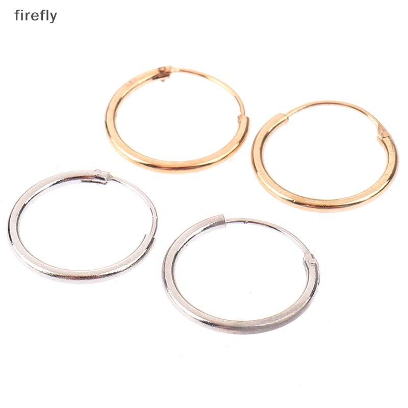 Set 3 Đôi Khuyên Tai Tròn Nhỏ Đơn Giản Thời Trang Cho Nữ