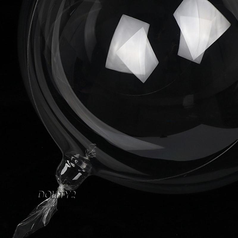 Set 2 / 20 Bong Bóng Trong Suốt Dùng Trang Trí Tiệc Cưới