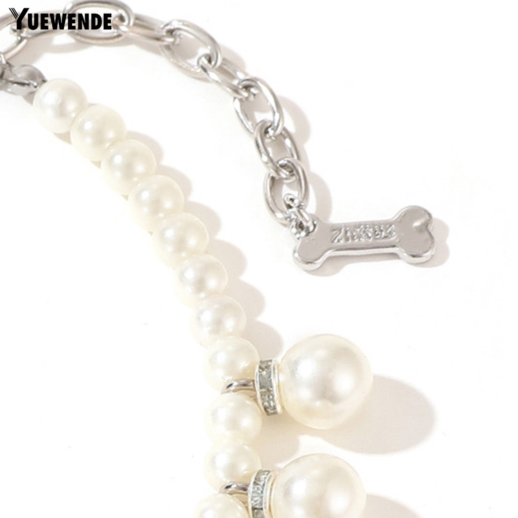 Yq.e Vòng Cổ Mặt Màu Sắc Tươi Sáng Không Phai Màu Có Mặt Dây Chuyền Dành Cho Thú Cưng