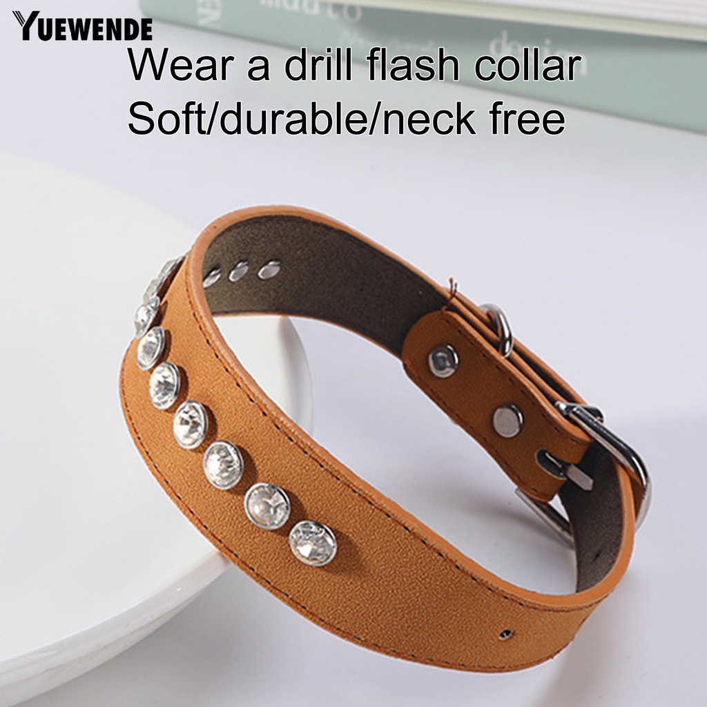 Vòng Cổ Đính Đá Có Thể Điều Chỉnh Dành Cho Thú Cưng YQ.E