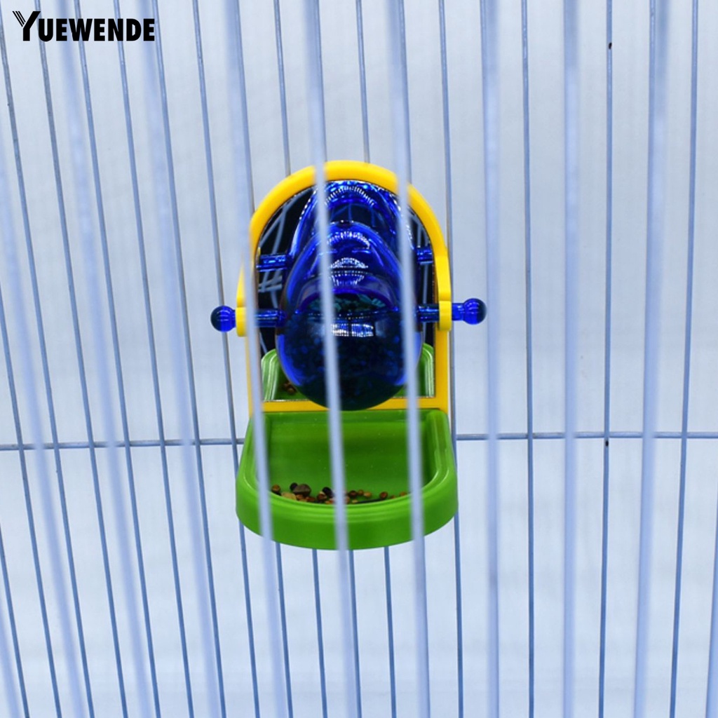 Đồ Chơi Ngôi Nhà Đựng Thức Ăn Chống Rò Rỉ Dành Cho Chim Vẹt