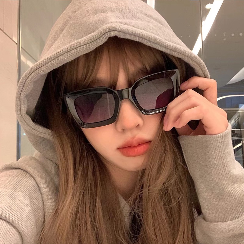 Kính Mát Gọng Vuông Thời Trang Mới Cho Nam Nữ Màu Sắc