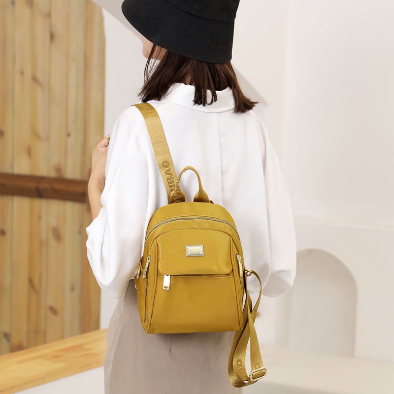 Hàng Mới Về Ba Lô Vải Oxford Siêu Nhẹ Chống Thấm Nước Thiết Kế Đơn Giản Thời Trang Cho Nữ