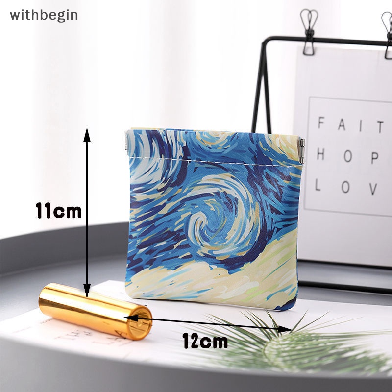 Túi Đựng Dây Cáp Dữ Liệu USB In Họa Tiết Bầu Trời Đầy Sao Nhỏ Gọn Tiện Dụng