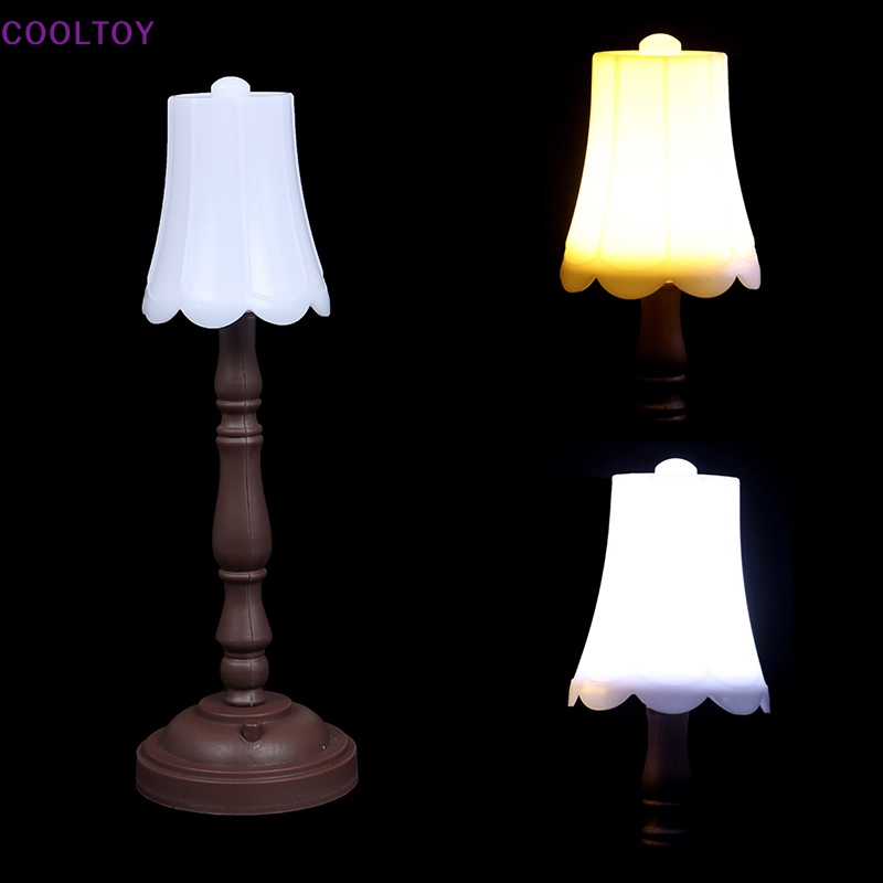Cooltoy Đèn LED Sàn Nhà Trang Trí Nhà Búp Bê Tỉ Lệ 1 / 12