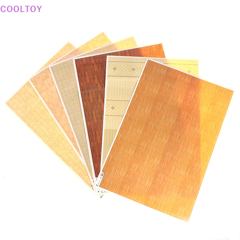 Sticker Dán Sàn Nhà Trang Trí Nhà Búp Bê Tỉ Lệ 1: 12