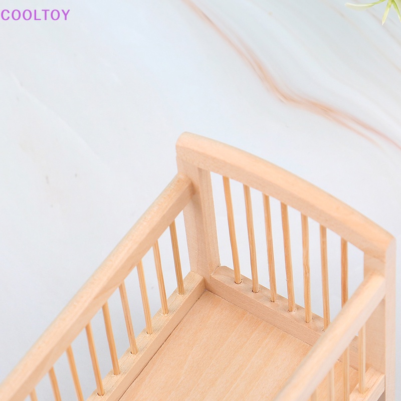 1 Mô Hình Nôi Em Bé Trang Trí Nhà Búp Bê Tỉ Lệ 1: 12