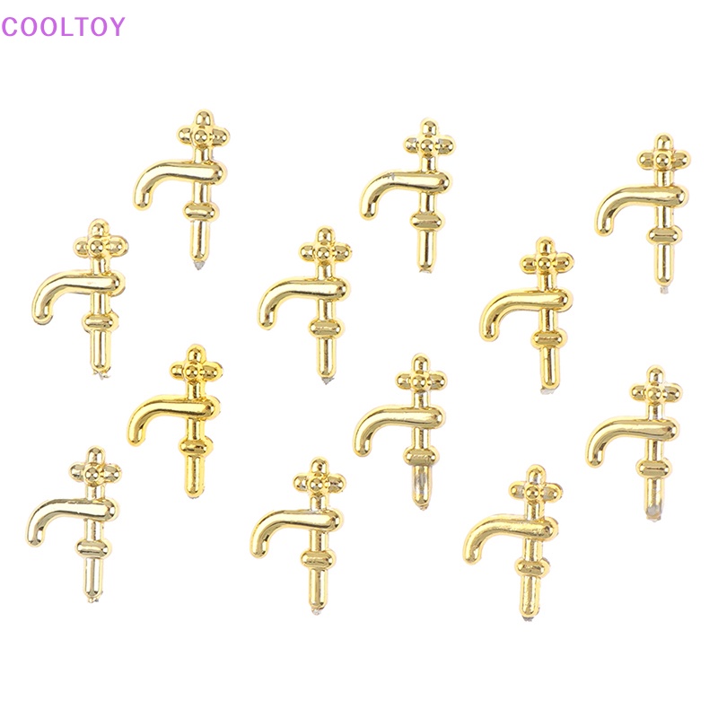 Set 12 Vòi Nước Mini Tỉ Lệ 1: 12 Trang Trí Nhà Búp Bê