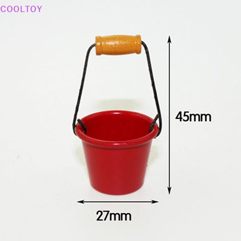 Xô Mini 1: 12 Dùng Để Trang Trí Nhà Búp Bê Hot!