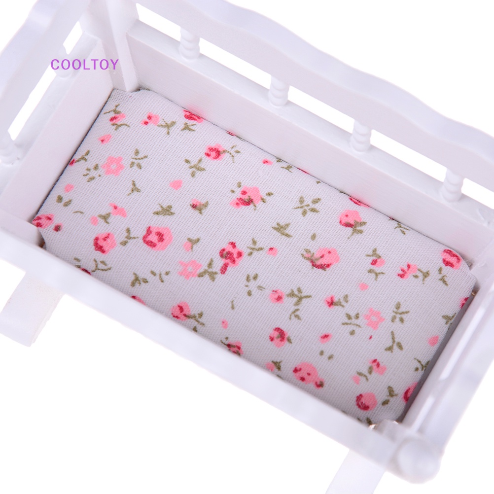 Cooltoy Mô Hình Nôi Em Bé Bập Bênh Màu Trắng Mini Trang Trí Nội Thất Phòng Trẻ Em Bán Chạy