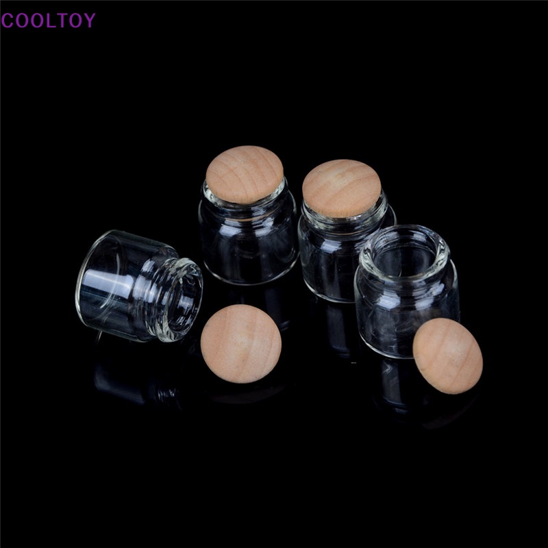 Set 4 Hũ Kẹo / Thức Ăn Tỉ Lệ 1: 12 Trang Trí Nhà Búp Bê