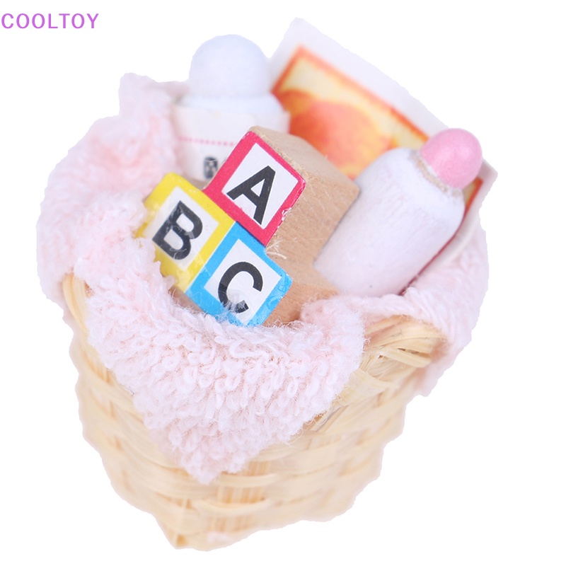 Cooltoy Mô Hình Bồn Vệ Sinh Trang Trí Nhà Búp Bê Tỉ Lệ 1: 12