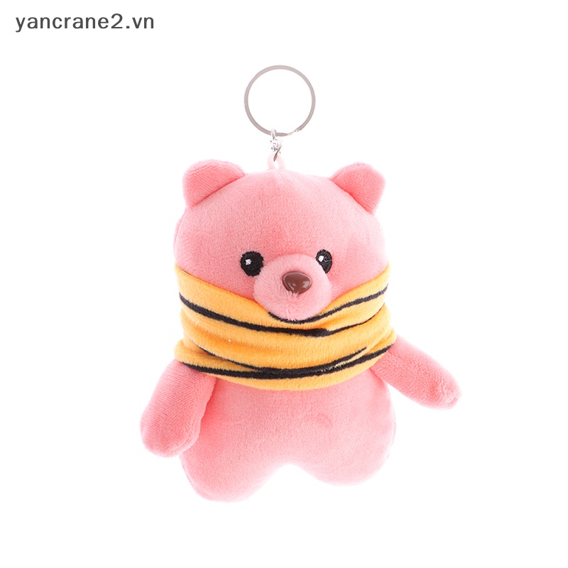 Búp Bê Đồ Chơi Gấu Bông Mềm 12cm Treo Móc Khóa / Ba Lô / Túi Xách Trang Trí Quà Tặng Cho Bé yancrane2.vn}