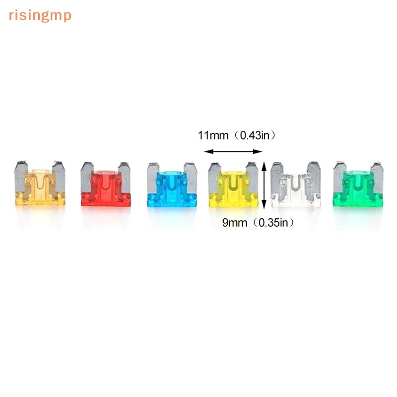 Set 24 Cầu Chì Tự Động 5A 10A 15A 20A Nhiều Kích Cỡ Cho Xe Hơi Xe Tải