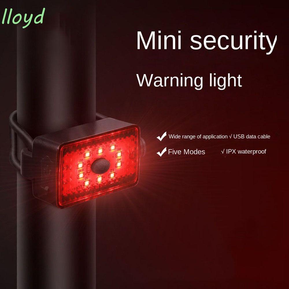 Đèn LED Gắn Đuôi Xe Đạp Có Thể Sạc Lại Bằng Cổng USB