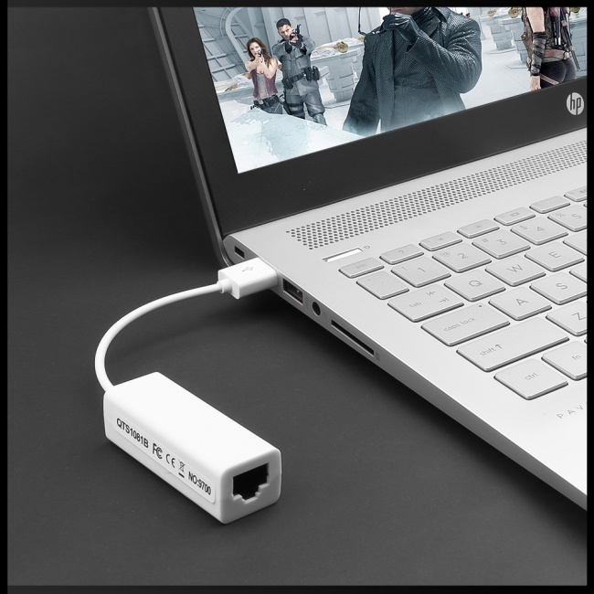 Thẻ Mạng 9700 Chuyển Đổi Usb 2.0 Sang RJ45 Ethernet Lan Tốc Độ Cao 10Mbps